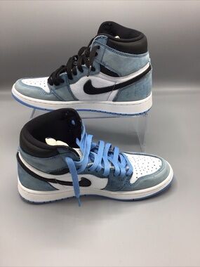 Nike Air Jordan 1 High OG UNC University Blue 555088-134 Men's Shoes Size 7.5